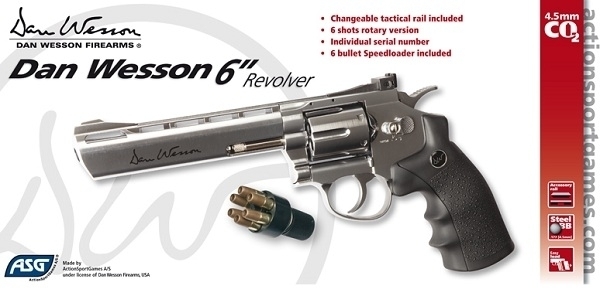 Револьвер ASG Dan Wesson 6