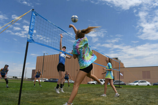 grass volleyball