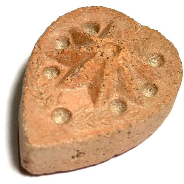 Daw Nai Pan Nai Pon Nuea Pong Aathan Early Era Lucky Star Amulet Luang Por Pina Free EMS Worldwide