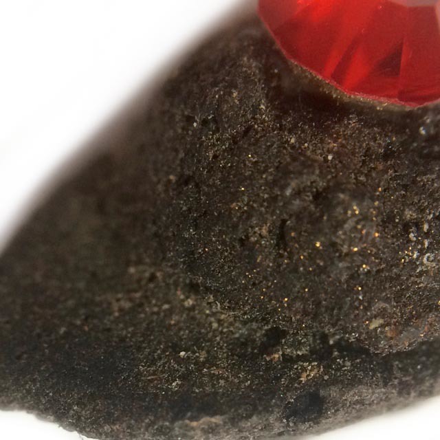 Duang Ta Aathan Pim Lek Nuea Pong Prai Luan Fang Ploi Daeng Early Era Shiva Eye Red Gemstone Luang Por Pina