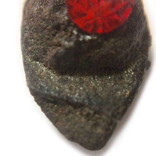 Duang Ta Aathan Pim Lek Nuea Pong Prai Luan Fang Ploi Daeng Early Era Shiva Eye Red Gemstone Luang Por Pina