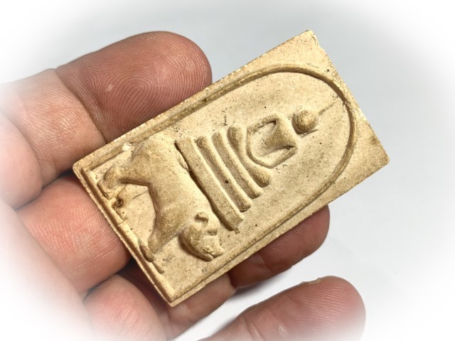 Pra Somdej Pim Khee Moo Pim Jumbo Run Pised Buddha Riding Wild Boar Amulet Luang Por Seng Wat Bang Na 2525 BE