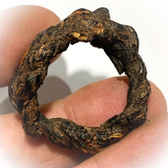 Hwaen Pirod Ancient Warrior Ring of Invincibility Circa 2460 BE Luang Por Muang Wat Ban Tuan