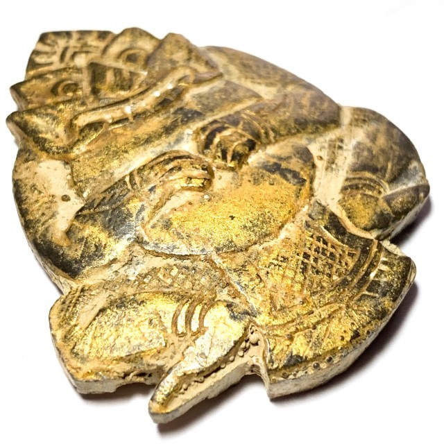 Pra Rahu Om Jantr Pim Yai Wicha Lanna Nuea Kala Ta Diaw Phueak Circa 2465 BE Kroo Ba Nanta Wat Tung Man Dtai