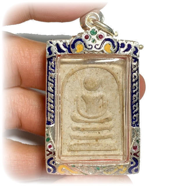 Pra Somdej Kaiser Wat Sri Palotay 2516 BE Blessed by Luang Phu Tim & Luang Phu To 03821