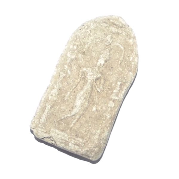 Pra Putta Lila Gampaeng - Nuea Din Pasom Wan 2497 BE - Ajarn Chum Chai Kiree - Dtamnak Dtak Sila Khao Or - Ultra Rare!