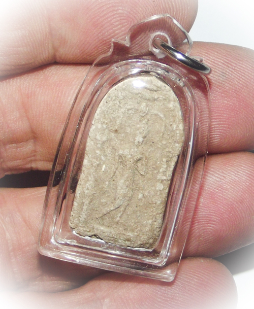Pra Putta Lila Gampaeng - Nuea Din Pasom Wan 2497 BE - Ajarn Chum Chai Kiree - Dtamnak Dtak Sila Khao Or - Ultra Rare!