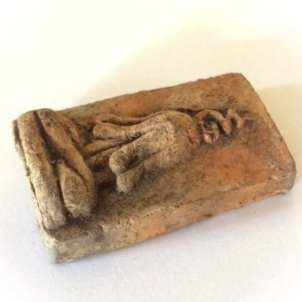 Pra Pid Dta Maha Ud Pong Prai Samutra Ancient Hiding Place Protection Amulet 2499 BE - Por Tan Jerm - Wat Hoi Rak