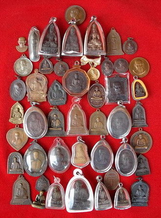 Pra Pong Wan Song Rakang Ongk Kroo 2536 BE 60th Anniversary Edition - Solid Gold Takrut and Monks Hair - Luang Por Kasem Khemago