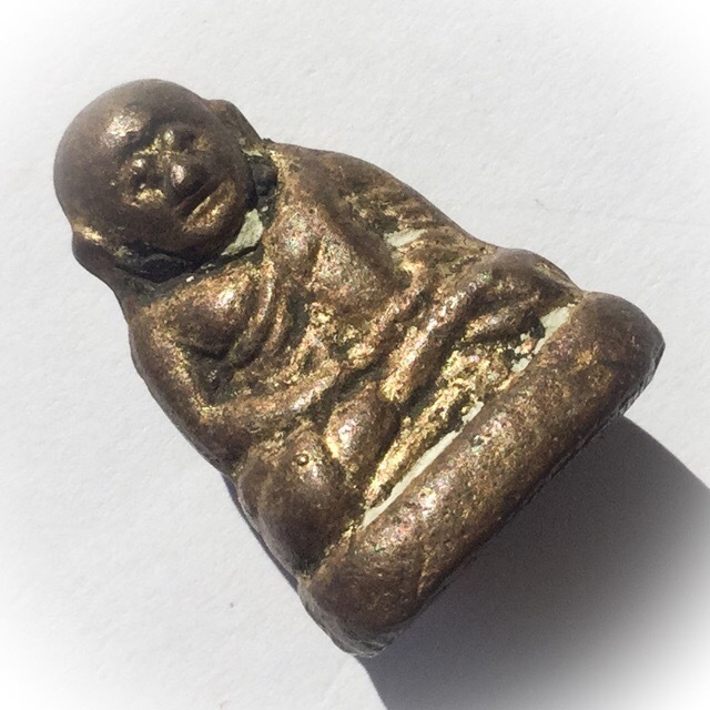 Luang Por Ngern Pim Khee Dta Wat Bang Klan 2537 BE - Nuea Tong Pasom Gao - Luang Por Nong - Wat Tung Noi 02696