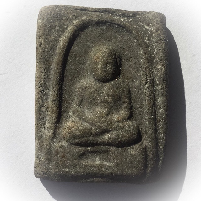 Pra Luang Phu Tuad Pim Dee Luang - Wat Prasat Bunyawas 2506 BE - Bailan + Kakyayaks Powders - Blessed in 2 Ceremonies by 234 Guru Masters 02699