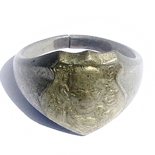 Hwaen Gan Pai - Magic Ring of Protection - Extremely Rare Ancient Amulet - Luang Por Jong Wat Na Tang Nork 2499 BE 02715