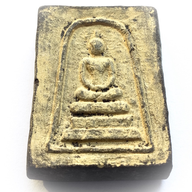 Somdej Pai Bpok Hnaa Tong Hlang Sangkajjai Na Chaa Li Dti 2495 BE - Luang Por Pina - Wat Sanom Lao 02740