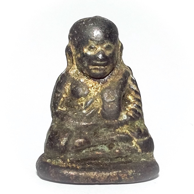 Pra Luang Por Ngern Pim Khee Ta Pern Dtaek - Broken Gun Edition 2528 BE - Wat Kongkaram (Wat Bang Klan) 02746