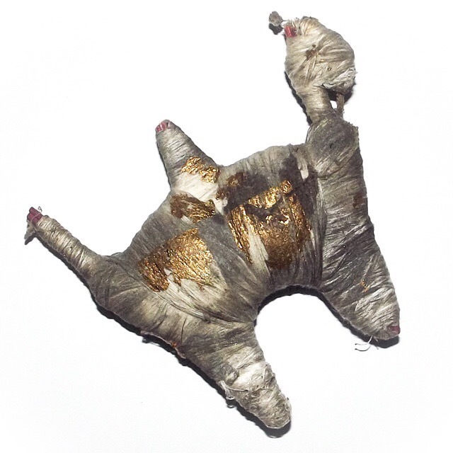 Dtua Por Pan Pitsadarn Bucha Size 3.5 Inches x 3.5 Inches - Ancient Hun Payont Wicha Luang Phu Taep Loke Udorn - Luang Phu Yen - Wat Sra Bprian 2490 BE 02787