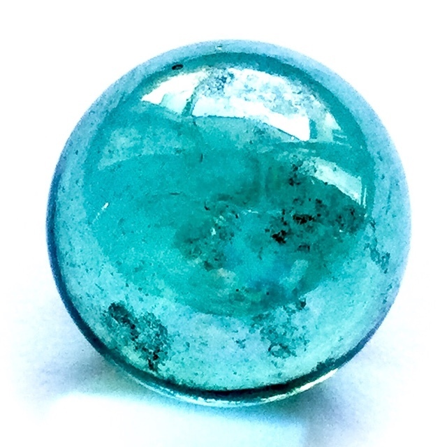 Look Gaew Sarapat Neuk Crystal Wishing Ball - Look Lek 1 Cm - Luang Por Opasi - Asrom Bang Mot 2490 BE 02870
