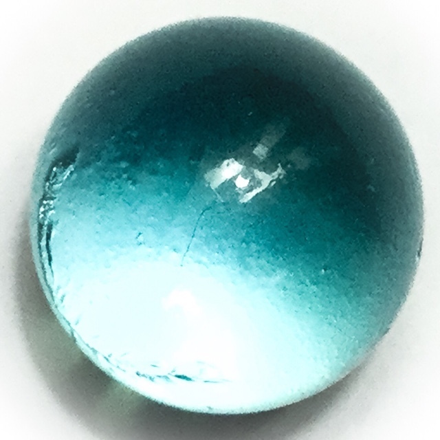 Look Gaew Sarapat Neuk Crystal Wishing Ball - Look Lek 1.5 Cm - Luang Por Opasi - Asrom Bang Mot 2490 BE 02918