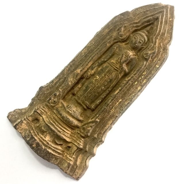 Pra Kru Kone Samor Pim Pang Rampeung - 200 Year Old Ayuttaya Period Friday Buddha 2430 BE Royal Palace Hiding Place Find 03183