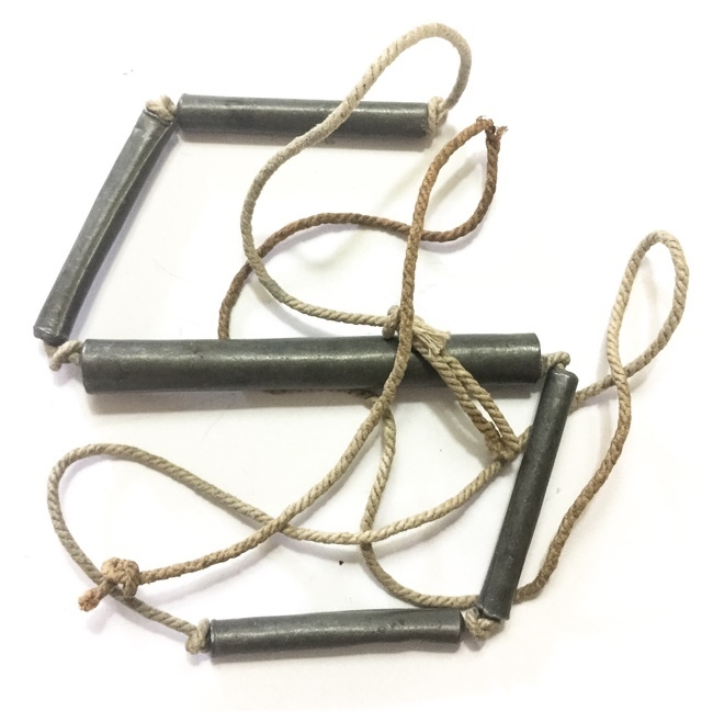 Takrut Tone Ha Dork Mad Chueak - 5 Yantra Spells on Cord Belt Circa 2485 BE - Luang Por Jong - Wat Na Tang Nork Takrut Tone Ha Dork Mad Chueak - 5 Yantra Spells on Cord Belt Circa 2485 BE - Luang Por Jong - Wat Na Tang Nork