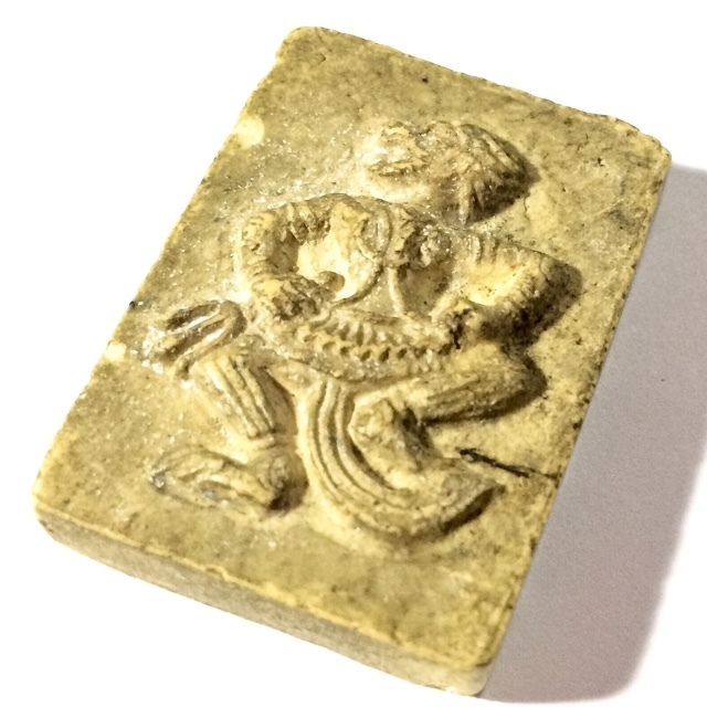 Hanuman Song Rit Rare Early Era Amulet - Nuea Pong Nam Man - Luang Por Guay Wat Kositaram 02993