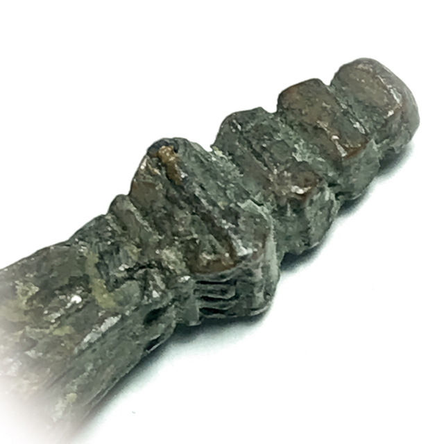Roop Lor Pratat Panom Jamlong 2 Inches High Sacred Buddha Relic Chedi Stupa of Wat Pratat Panom Circa 2500 BE