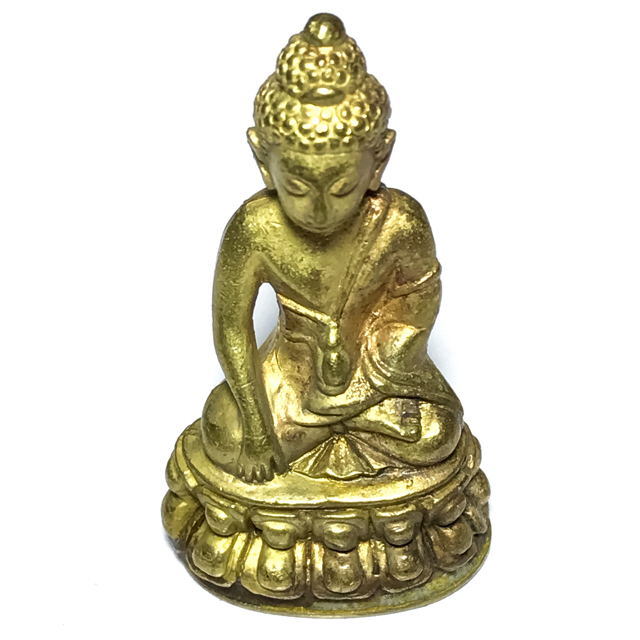 Pra Kring Tamma Muni Run Raek 1st edition 2539 BE Gold Pouring Ceremony Luang Por Pae Wat Pikul Tong 03150