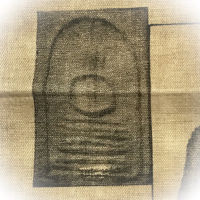 Pha Yant Pra Krueang 25 Centuries of Buddhism Edition 11 x 8.5 Inches - Luang Phu Lampoo Wat Bang Khun Prohm 2500 BE