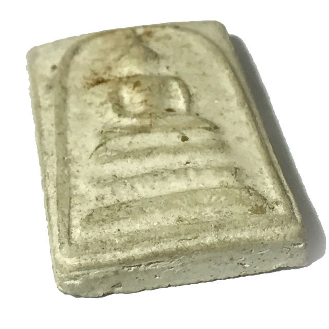 Pra Somdej Sam Chan Pim Yai 2506 BE + Guarantee Card 2 Blessing Ceremonies 234 Guru Masters - Wat Prasat