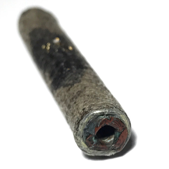 Takrut Tone Maha Ud Kong Grapan 2.5 Inch 3K Yantra Scroll Cord Wrapped - Luang Por Tob Wat Chon Daen Takrut Tone Maha Ud Kong Grapan 2.5 Inch 3K Yantra Scroll Cord Wrapped - Luang Por Tob Wat Chon Daen