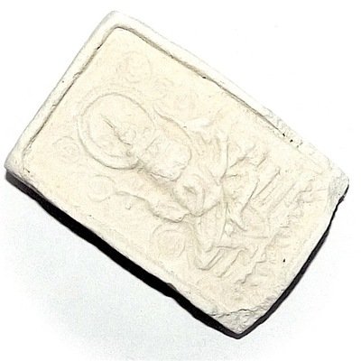 Pra Nuea Prohm Pim Yai (Large) 2517 BE First Edition - 4 Faced Brahma Amulet in Snow White Puttakun Powders - Luang Phu Doo - Wat Sakae Pra Nuea Prohm Pim Yai (Large) 2517 BE First Edition - 4 Faced Brahma Amulet in Snow White Puttakun Powders - Luang Phu Doo - Wat Sakae