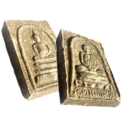 Pra Pim Somdej Hlang Roop Muean Rakang Yai Nuea Gae Chan Hmak - Phad Kwaytiaw Edition 2516 BE Guru Monk on Rear Face - Luang Por Prohm Wat Chong Kae Pra Pim Somdej Hlang Roop Muean Rakang Yai Nuea Gae Chan Hmak - Phad Kwaytiaw Edition 2516 BE Guru Monk on Rear Face - Luang Por Prohm Wat Chong Kae