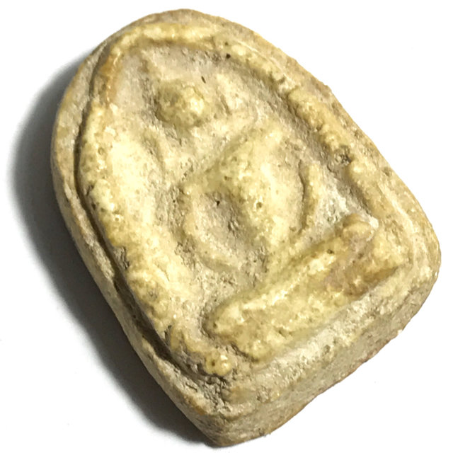 Pra Nuea Pong Pim Sum Gor Thaan Dtia Kru Wat Ngern Klong Dteuy 2480 BE Discovery Hiding Place Amulet 03357