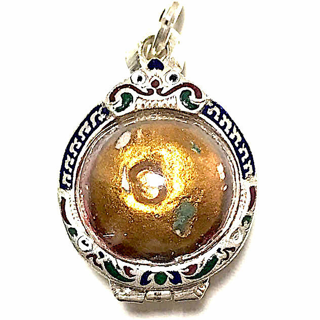 Look Om Pong Prai Kumarn Dtok Code 3 Niyom Ta Bronze Wanich 2517 BE Luang Phu Tim Issarigo 03416