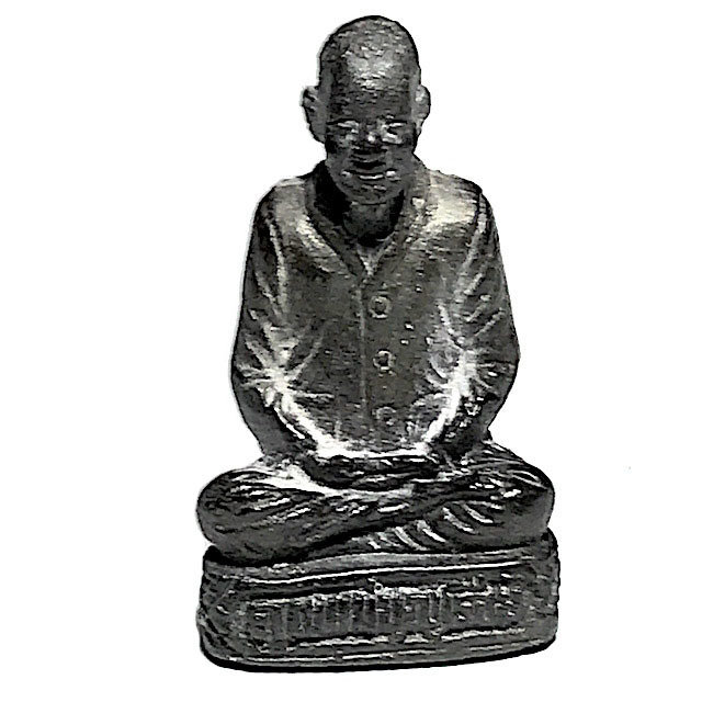 Roop Lor Mae Chee Bun Ruean 2521 BE Dtok Code Niyom Alchemical Metals Blessed by Luang Phu To at Wat Awut 03475
