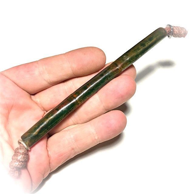 Takrut Tone Nuea Tong Daeng 5 Inches 2515 BE Luang Phu Jiam Wat Nong Yaw