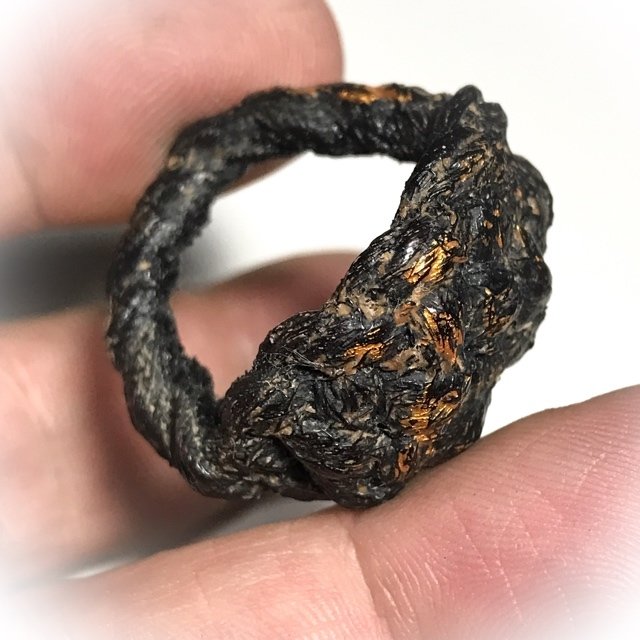 Hwaen Pirod Ancient Warrior Ring Amulet of Invincibility Luang Por Muang Wat Ban Tuan Circa 2460 BE