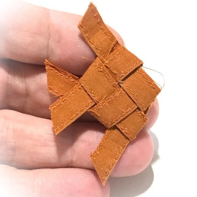 Pla Tapian Jiworn Wealth Attracting Barbfish Monks Robe Origami Yantra for Prosperity - Luang Phu Rian Wat Bang Rahoeng