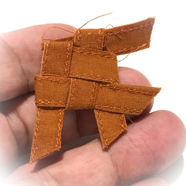 Pla Tapian Jiworn Wealth Attracting Barbfish Monks Robe Origami Yantra for Prosperity - Luang Phu Rian Wat Bang Rahoeng
