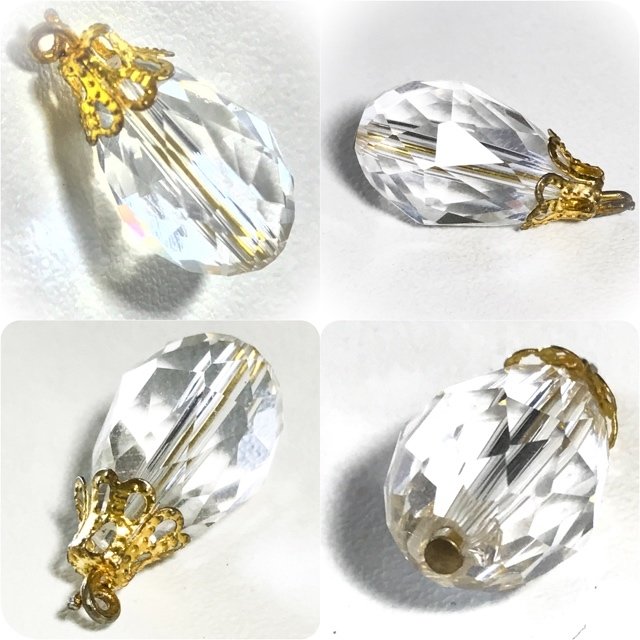 Look Gaew Sarapat Neuk Sacred Wishing Crystal of Luang Por Ruesi Ling Dam Wat Ta Sung
