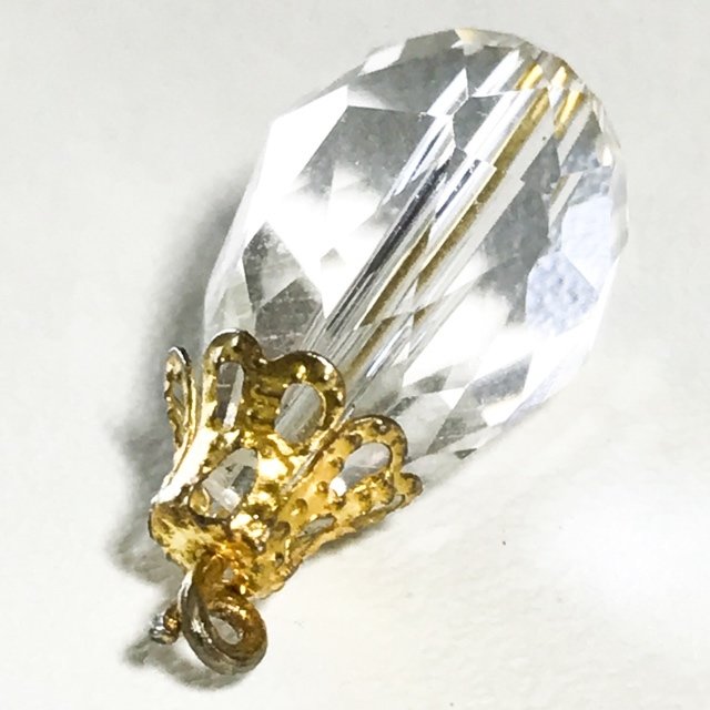 Look Gaew Sarapat Neuk Sacred Wishing Crystal of Luang Por Ruesi Ling Dam Wat Ta Sung