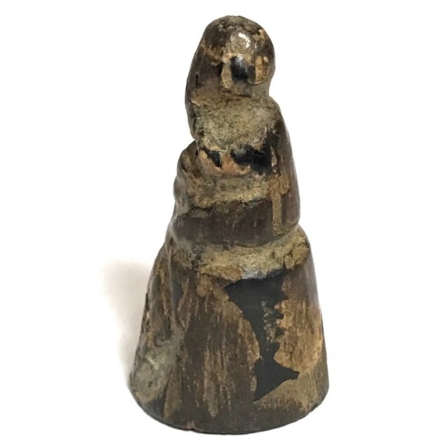 Pra Pid Ta Thaan Sung Nuea Mai Gae Circa 2430 BE Luang Phu Rod Wat Ko Non