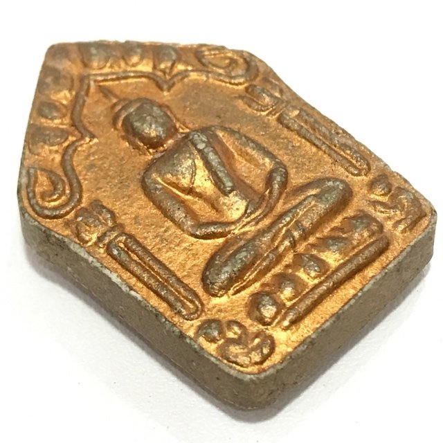 Khun Phaen Prai Kumarn Luang Phu Tim 2515 BE Nuea Khaw Ta Bronze Fang Sariga Koo With Certificate