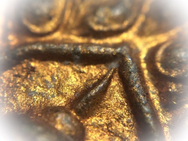 Khun Phaen Prai Kumarn Luang Phu Tim 2515 BE Nuea Khaw Ta Bronze Fang Sariga Koo With Certificate