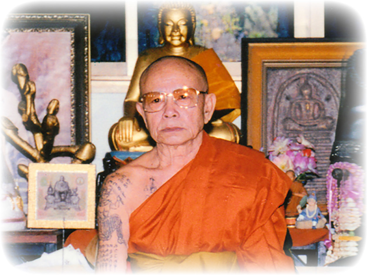 Pra Ruesi Pong Wan Pasom Rae Saksit Ongk Kroo Solid Gold Takrut Luang Phu Prohmma