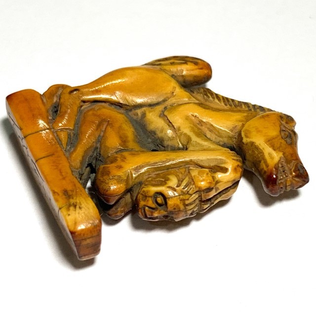In Ma Saep Nang Nuea Nga Gae Carved Lanna Animist Seduction Charm Early Era Kroo Ba Wang Wat Ban Den
