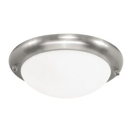 Brushed Nickel One Light Ceiling Fan Light Kit Brushed Nickel One Light Ceiling Fan Light Kit