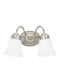 Brushed Nickel Two Light Vanity Fixtures Brushed Nickel Two Light Vanity Fixtures
