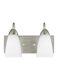 Brushed Nickel Two Light Vanity Fixtures Brushed Nickel Two Light Vanity Fixtures