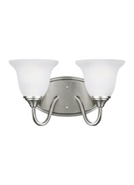 Brushed Nickel Two Light Vanity Fixtures Brushed Nickel Two Light Vanity Fixtures