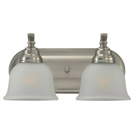 Brushed Nickel Two Light Vanity Fixtures Brushed Nickel Two Light Vanity Fixtures